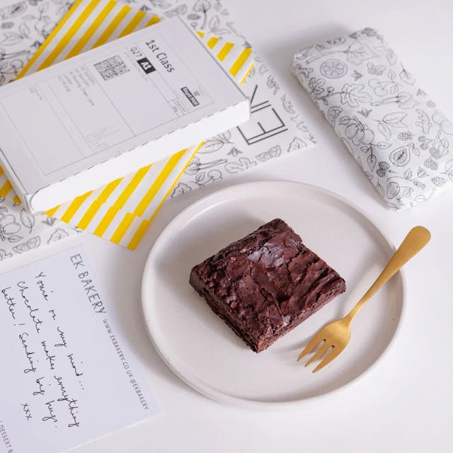 image of Letterbox brownies